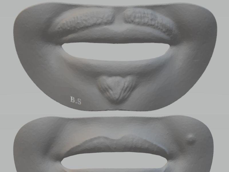 Male and Female Smile for Dental Planning