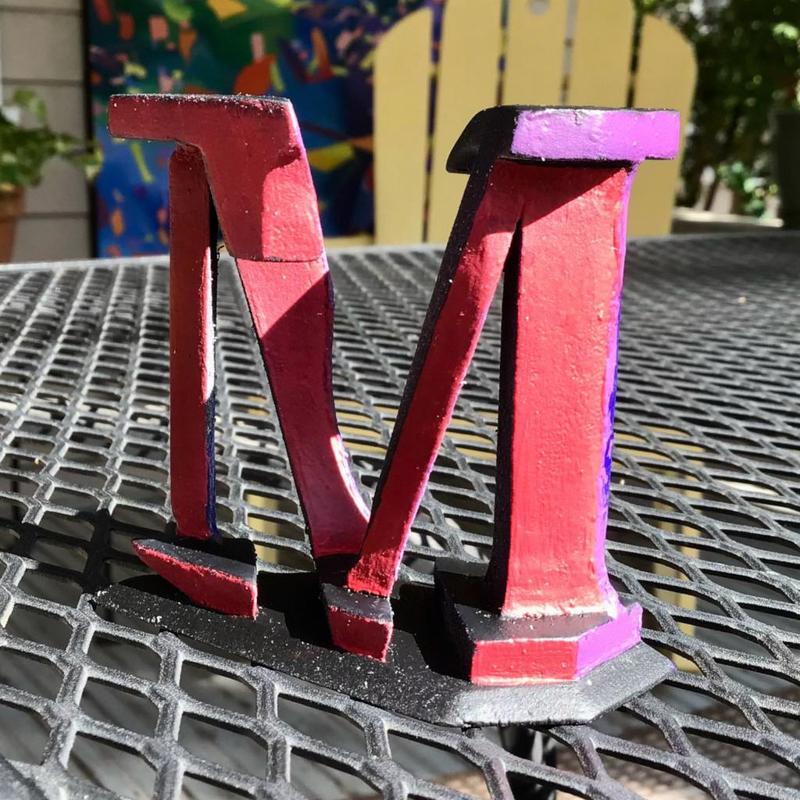 Triple Letter Block "Illusion"