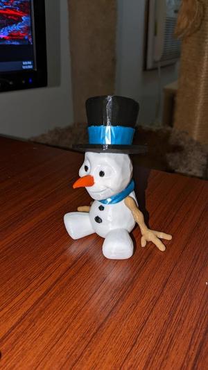 Happy snowman Color