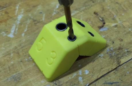 Drill guide 90° and 45° with bearings