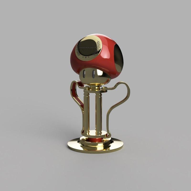 Mario Mushroom Trophy