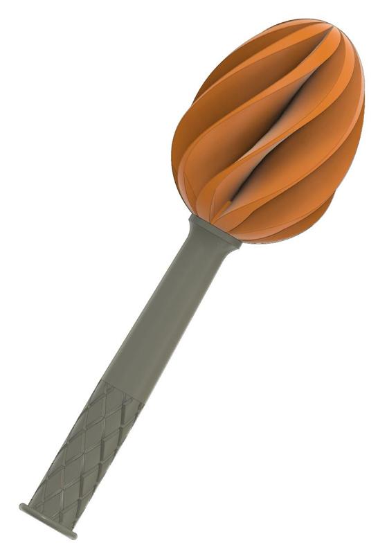 Novelty Easteregg Toilet Brush (2 Parts)
