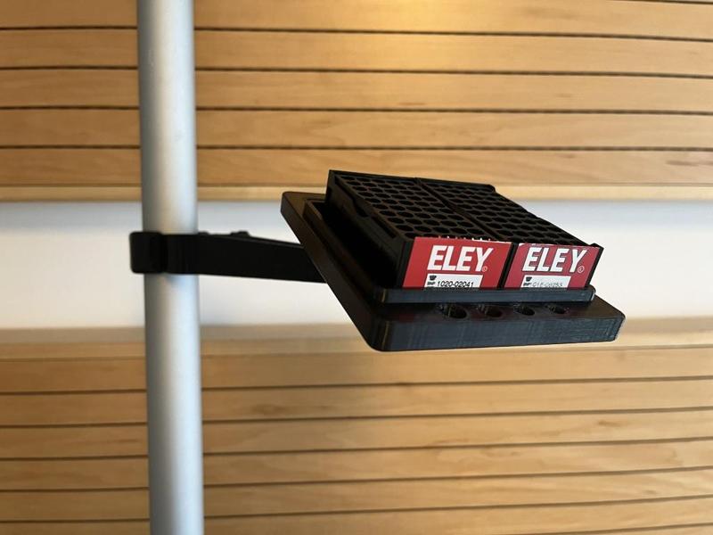 22LR bullet bracket. Shooting sport.