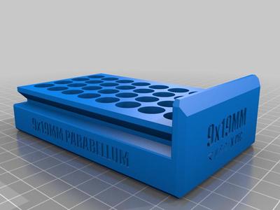 Ammo Box  9x19mm 32rounds for toygun Marushin X-PFC