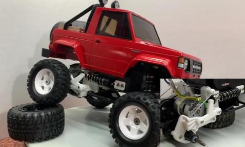 IMPROVED 3D PRINTING TAMIYA MITSUBISHI PAJERO UPGRADES  ( 1/10 RC NO:58727 )