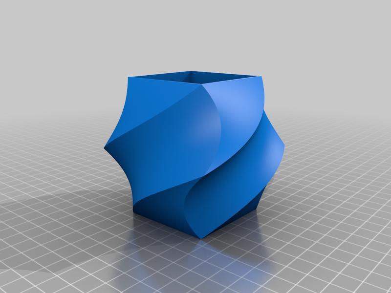 Lego Succulent Spiral Vase