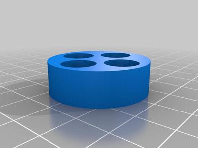 4x 10mm to 32mm Jeol SEM stub adapter
