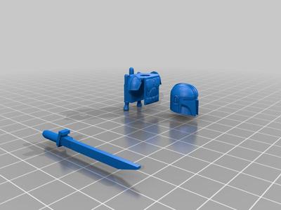 Mando lego custom set