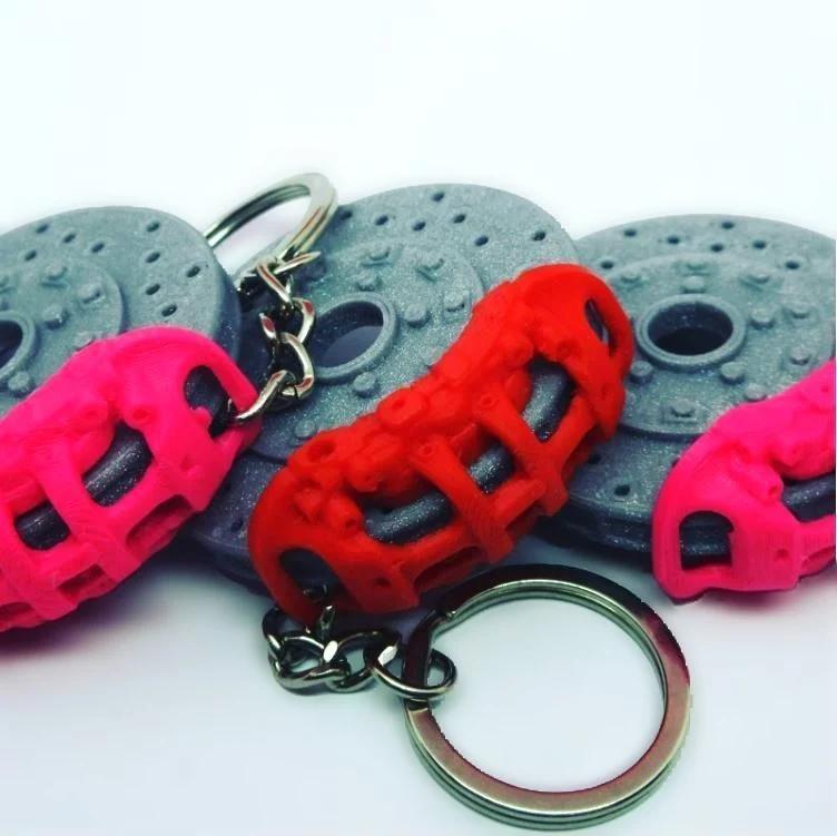 Brake Caliper Keychain