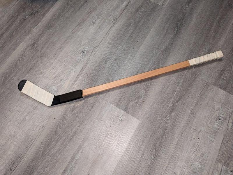 Jr size hockey stick blade
