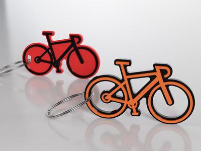 Bike keychain