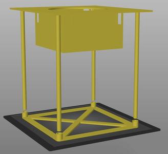 120mm fan rack
