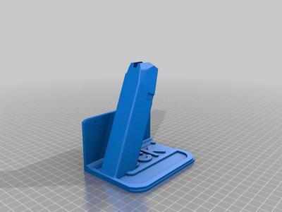 Glock 17/19 wall mount