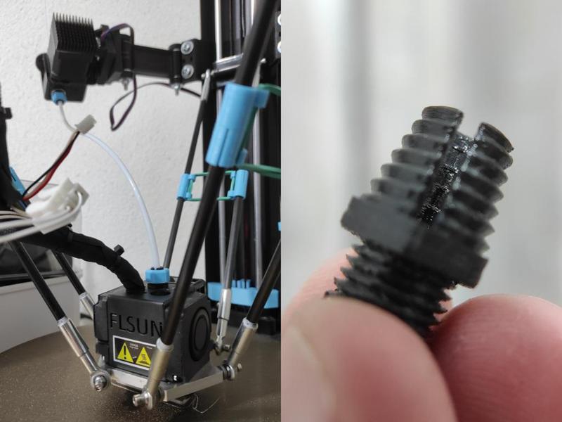 Light-weight bowden fitting