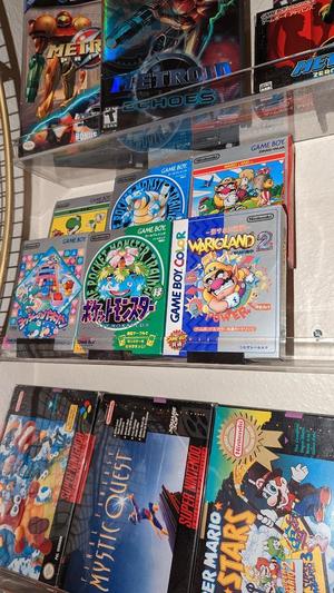 Japanese Gameboy Game Box Display Stand