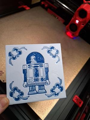 R2D2 - Delfts blue HueForge 