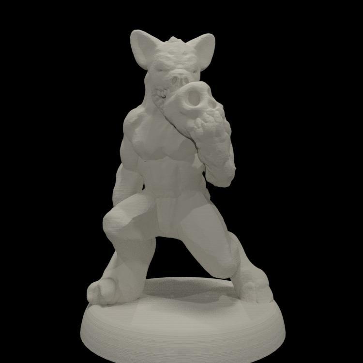 Feasting Ghoul (18mm scale)