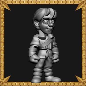 Villagers Peasant Boy