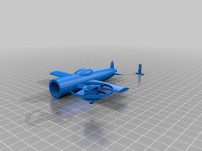 Fully Operational Rubber Band Plane