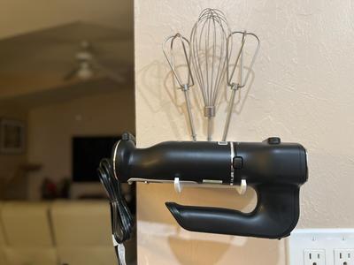 A wall mount for Ninja Hand Mixer