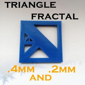 Mini Triangle-Square Fractal   