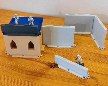 SPEEDWALL - travel friendly miniature terrain