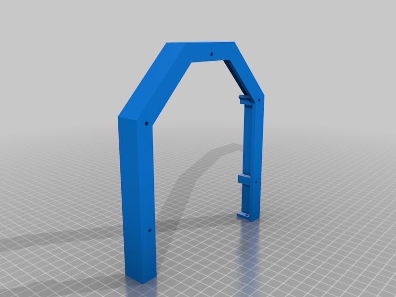 Modern lamp with LED strip