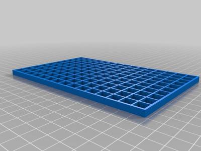 Grid for use with Perlon in aquariums
