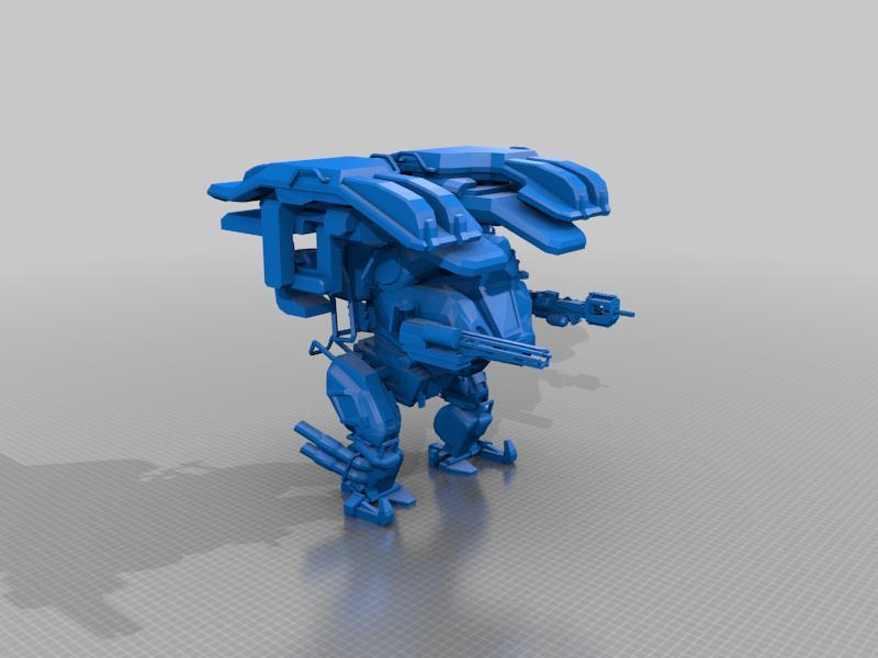 Vanguard H3 Bunker Mech HAWKEN