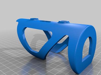 Bear spray bike mount for large canister (290g)