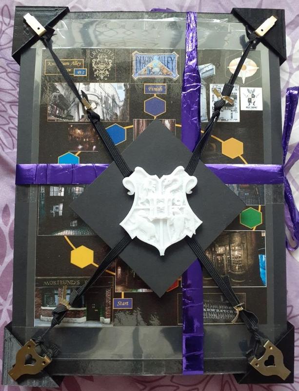 Harry Potter & the Philosopher’s Stone Board Game – Prototype – Hogwarts Mini Games Holder