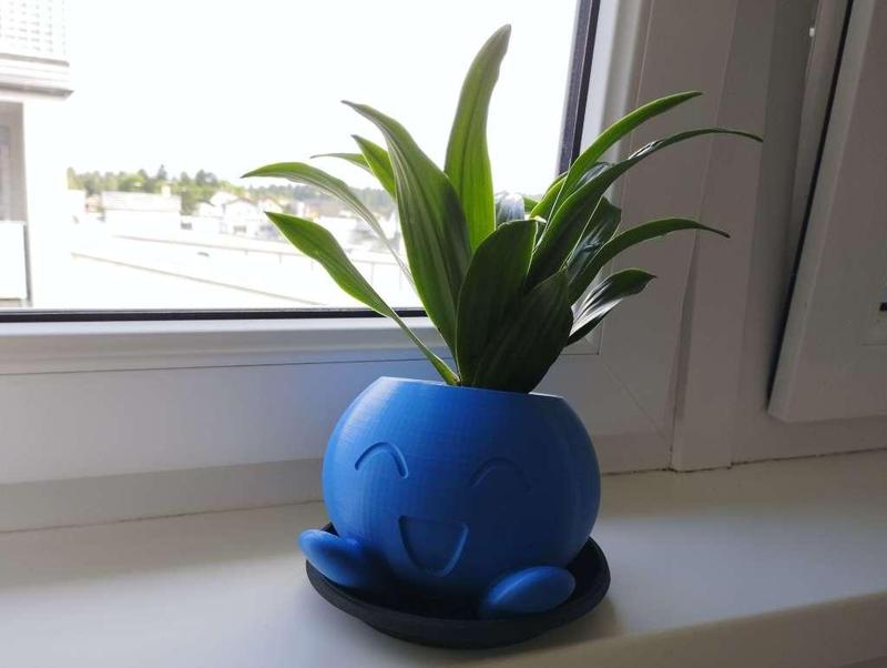 Oddish Planter (Filled Hole) 