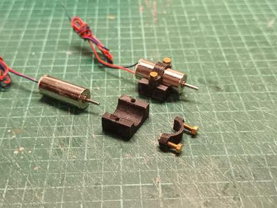 Motor mount for 7mm motors