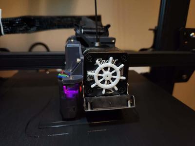 Ender 3 s1 ship's wheel extruder visualizer