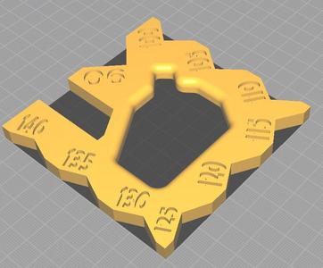 Drill angle gauge
