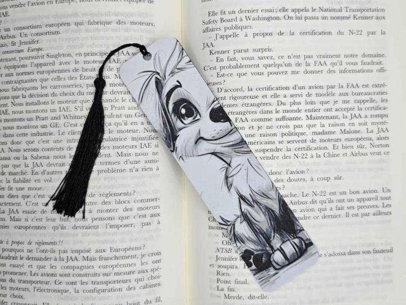 Bookmark Cute Baby Dog 