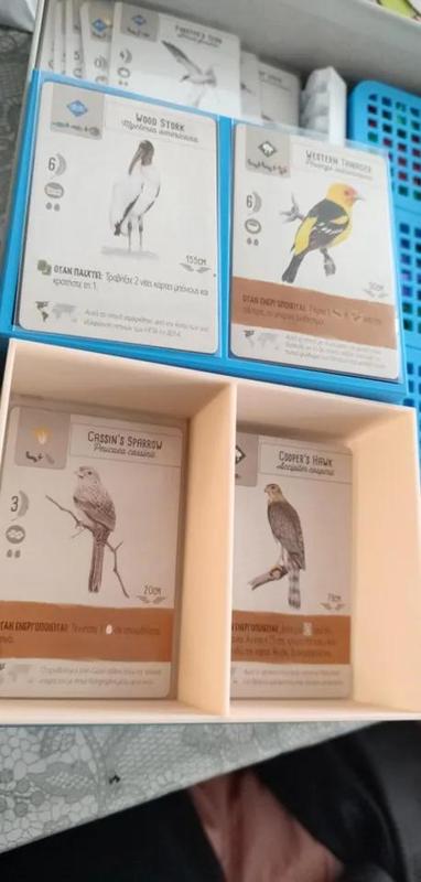 Wingspan Inserts - All Expansions: Sleeved Card Holder Remix   