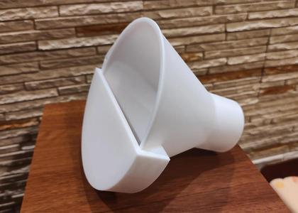 Handle for hanging the funnel (funnel_125mm), uchwyt do zawieszenia lejka.   