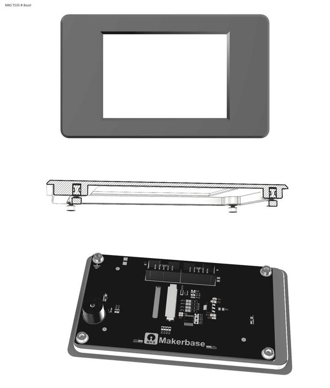 Makerbase MKS TS35-R Bezel