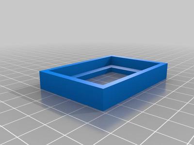 RC Helicopter Pitch gauge holder tray
