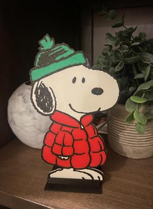 Winter Snoopy / 4 color / Christmas / Holiday