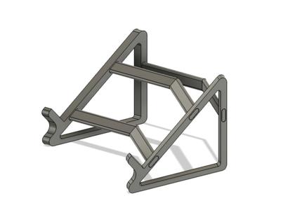 Book holder, 45 degree angle, low material usage