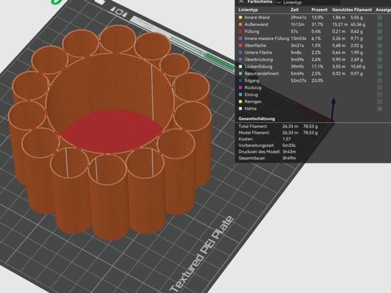 Desk organizer / pen holder