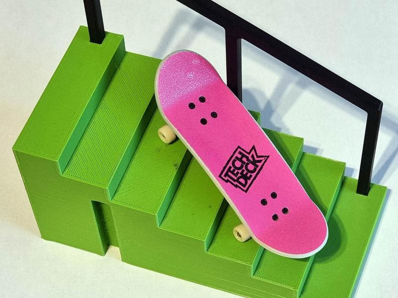 Fingerboard Skatepark Modular - Stairs