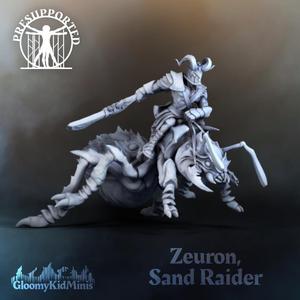 Zeuron, Sand Raider on Kank