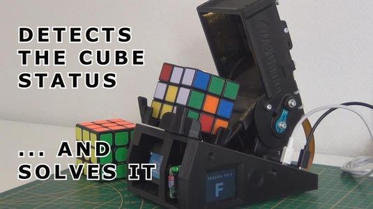 CUBOTino autonomous: 3D printed Rubik's cube solver