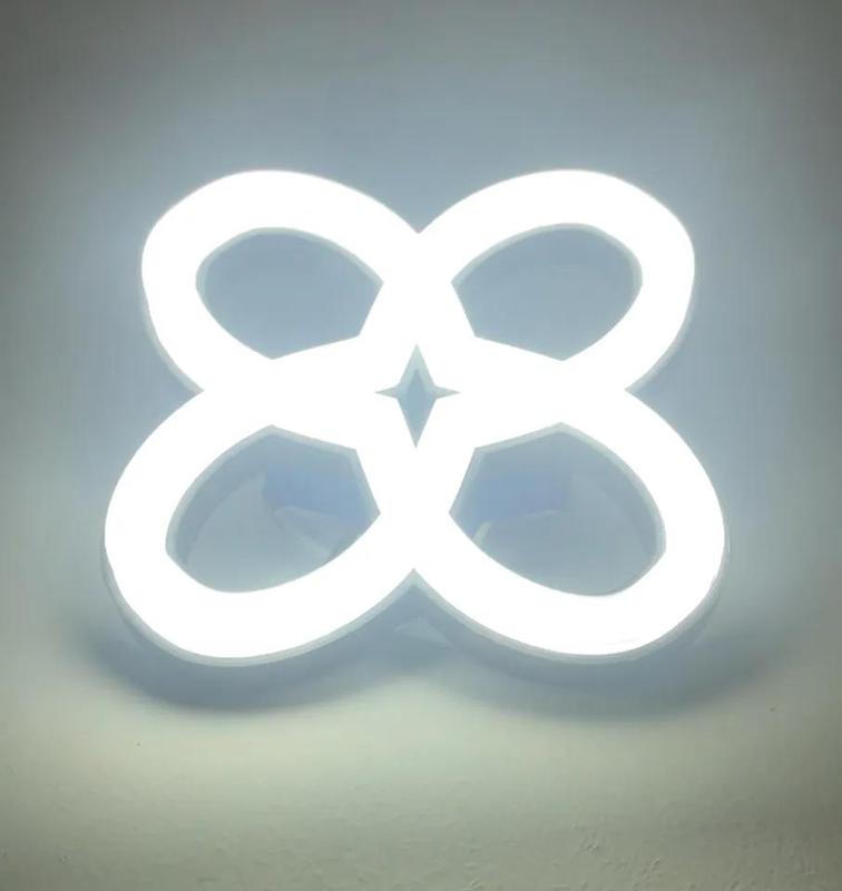 Petal Led strip light for wall   
