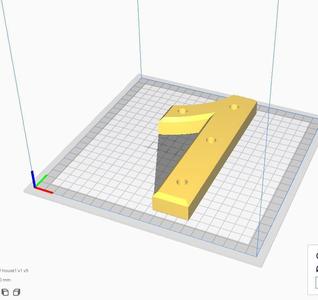 Number1-185mm 20mm tall 6mmx10mm