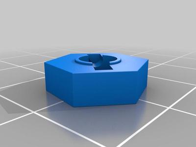 3.75 x 12mm wheel hex 