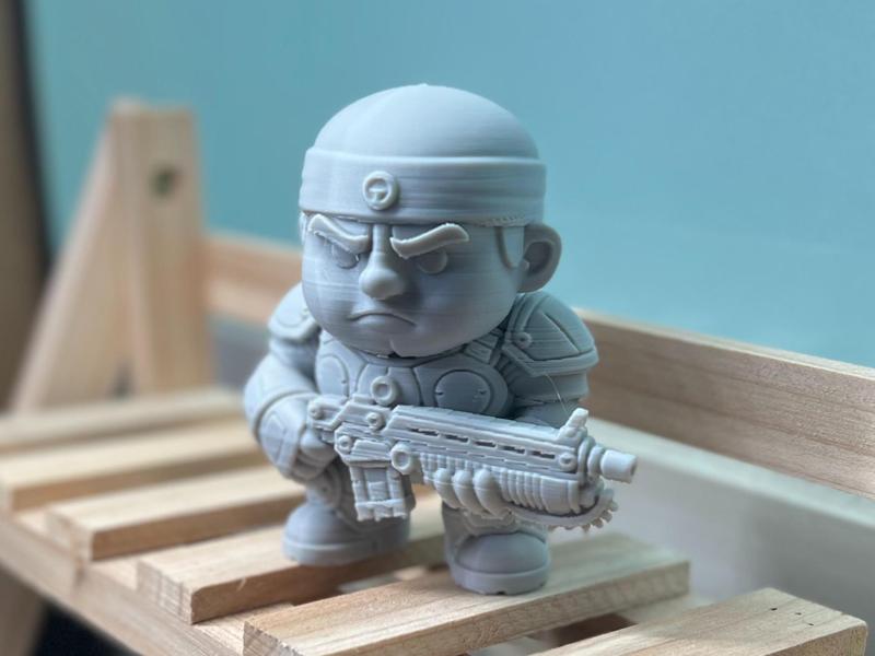 Cute Marcus Fenix from Gears of War